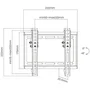 Aisens Soporte de Pared Inclinable WT42T-159 para TV de 23-42 pulgadas